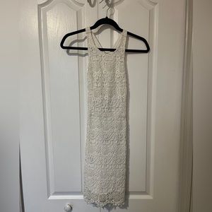 HOLLISTER Small White Lace dress